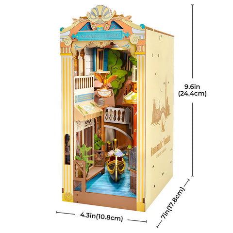 DIY Book Nook Kit - Romantic Venice