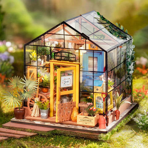 DIY Miniature Kit: Cathy's Flower House