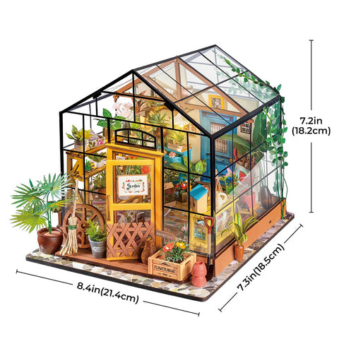 DIY Miniature Kit: Cathy's Flower House