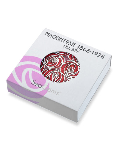 Charles Rennie Mackintosh Rose Motif Pill Box