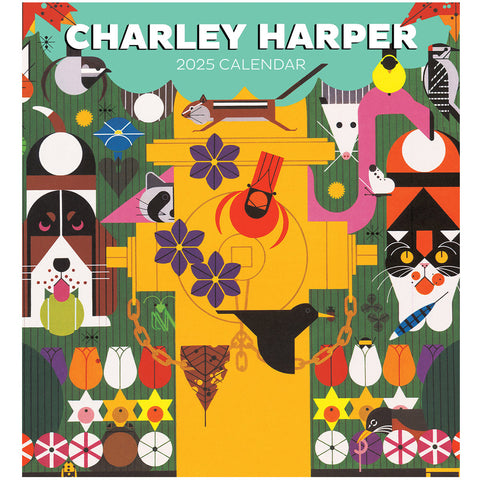 Charley Harper 2025 Wall Calendar