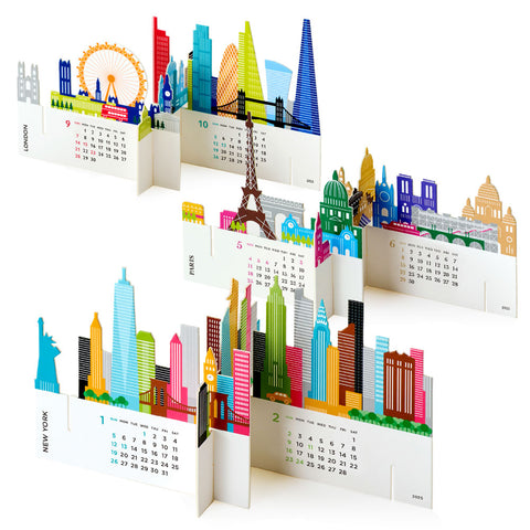 Good Morning Inc. City 3D 2025 Calendar