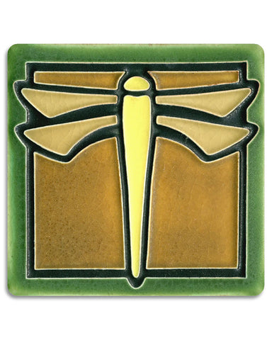 Motawi Dragonfly Tile