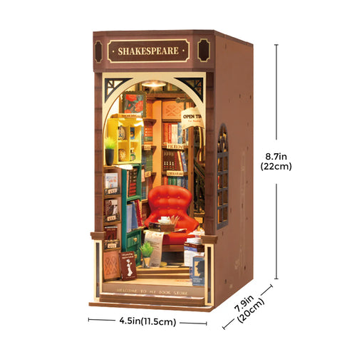 DIY Book Nook Kit - Bookstore