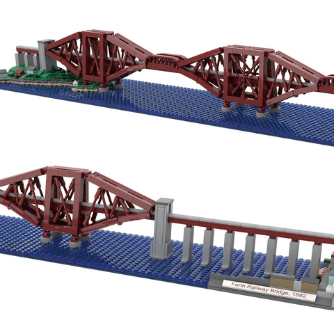 Forth Railway Bridge Building Brick Set