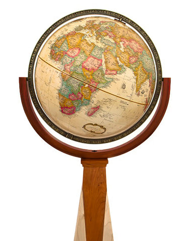 Frank Lloyd Wright Obelisk Floor Globe