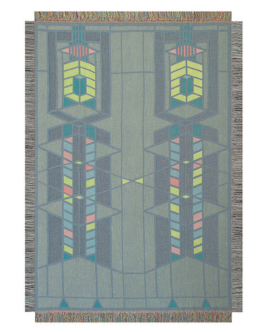 Frank Lloyd Wright Robie House Reversible Tapestry Throw