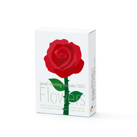 Good Morning Inc. Flowers 3D 2025 Calendar