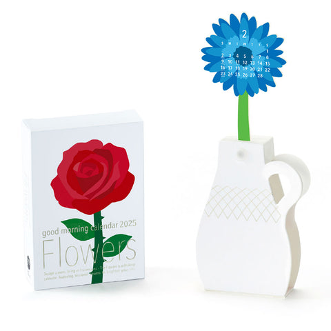 Good Morning Inc. Flowers 3D 2025 Calendar