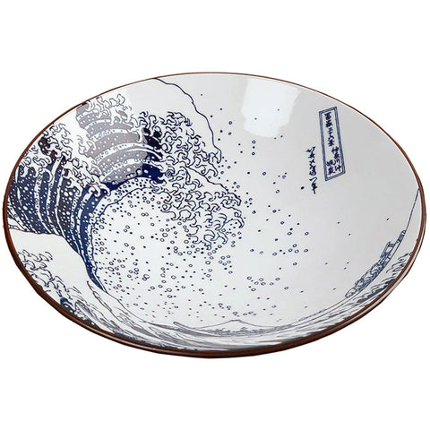 Hokusai Great Wave 9.75" Serving Bowl