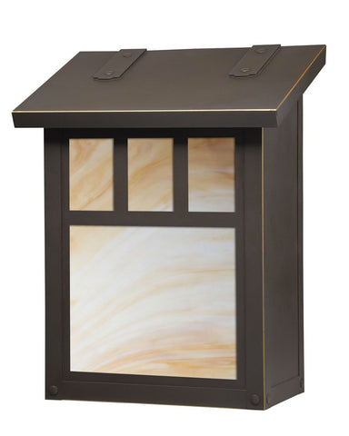 Mission Squares Vertical Wall Mount Mailbox