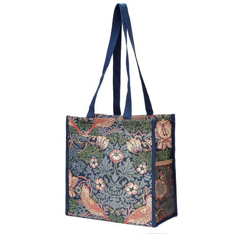 William Morris Strawberry Thief Shopping Bag