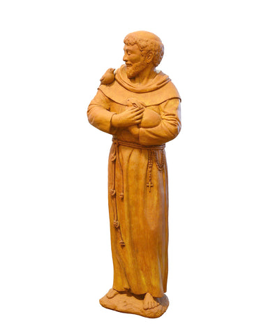 Saint Francis Cast Stone Garden Statue