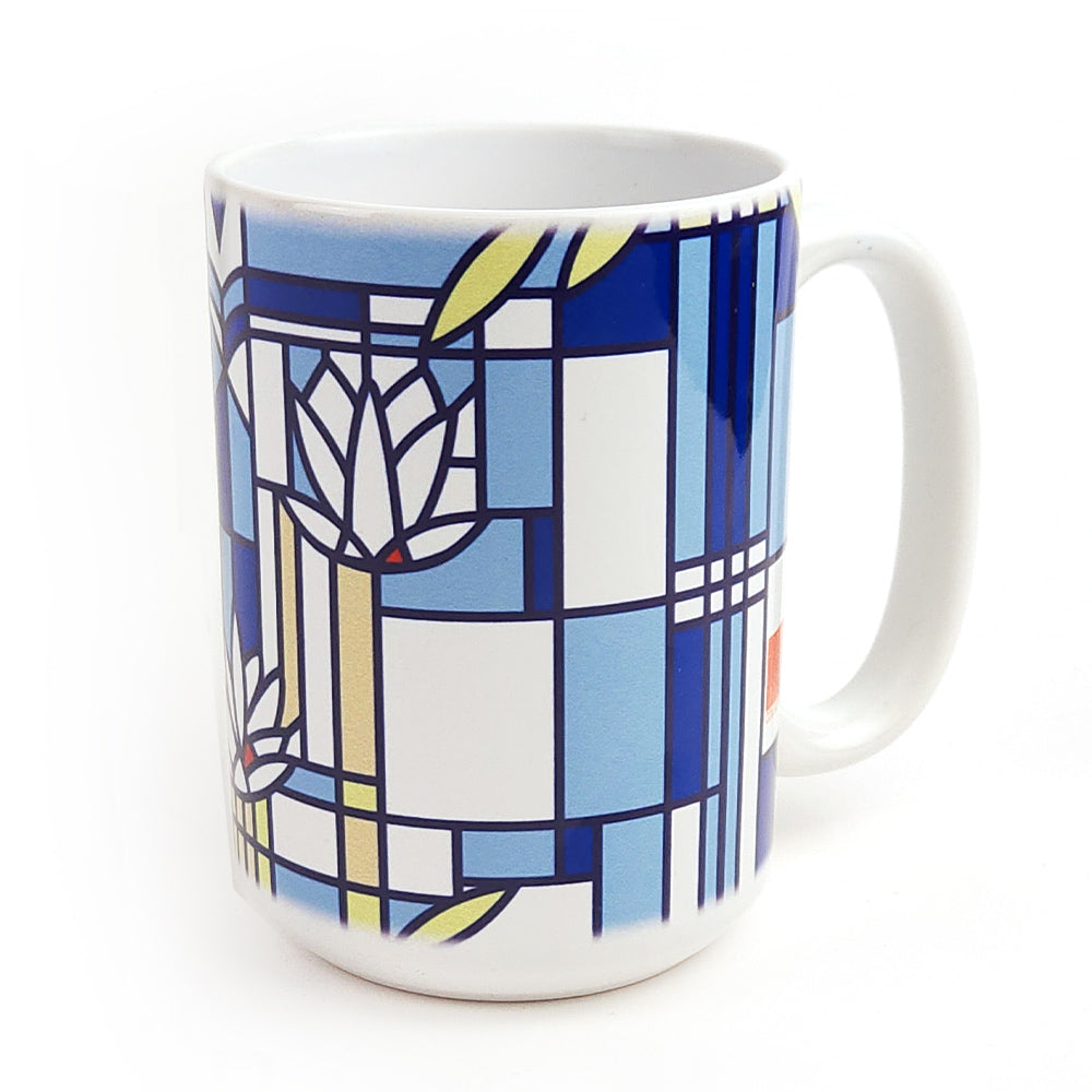 Frank Lloyd Wright Waterlilies Coffee Mug | Maclin Studio