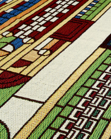 Frank Lloyd Wright Saguaro Tapestry Throw