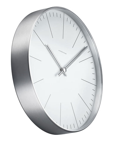 Max Bill Wall Clock - Index Lines 30cm