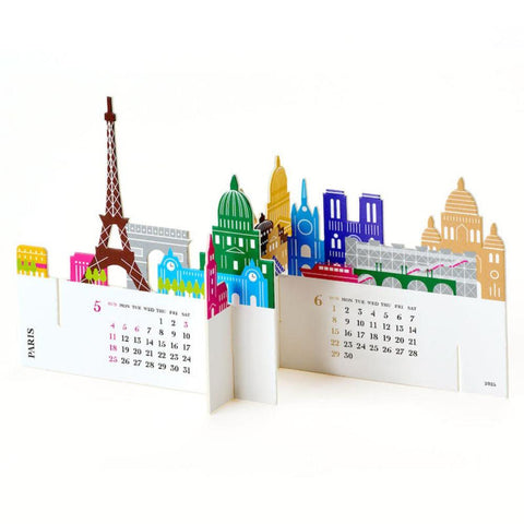 Good Morning Inc. City 3D 2025 Calendar